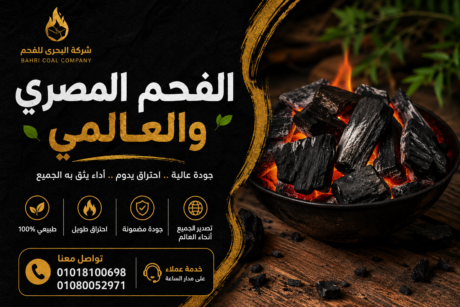 مكانة الفحم المصري في السوق العالمي